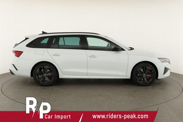 Skoda Octavia Combi 2.0 TSI 195 kW RS DSG, Pano, Standheizung, AHK, Navi, Matrix, Canton, Side, Winter, 5 J.-Garantie 