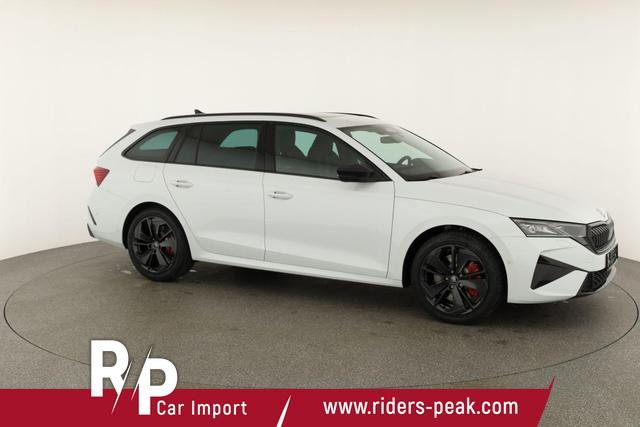 Skoda Octavia Combi 2.0 TSI 195 kW RS DSG, Pano, Standheizung, AHK, Navi, Matrix, Canton, Side, Winter, 5 J.-Garantie 
