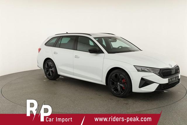 Skoda Octavia Combi 2.0 TSI 195 kW RS DSG, Pano, Standheizung, AHK, Navi, Matrix, Canton, Side, Winter, 5 J.-Garantie 