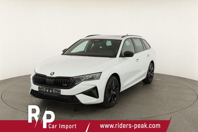 Skoda Octavia Combi 2.0 TSI 195 kW RS DSG, Pano, Standheizung, AHK, Navi, Matrix, Canton, Side, Winter, 5 J.-Garantie 