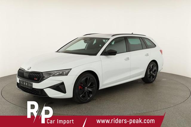 Skoda Octavia Combi 2.0 TSI 195 kW RS DSG, Pano, Standheizung, AHK, Navi, Matrix, Canton, Side, Winter, 5 J.-Garantie 