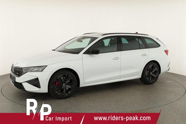 Skoda Octavia Combi 2.0 TSI 195 kW RS DSG, Pano, Standheizung, AHK, Navi, Matrix, Canton, Side, Winter, 5 J.-Garantie 