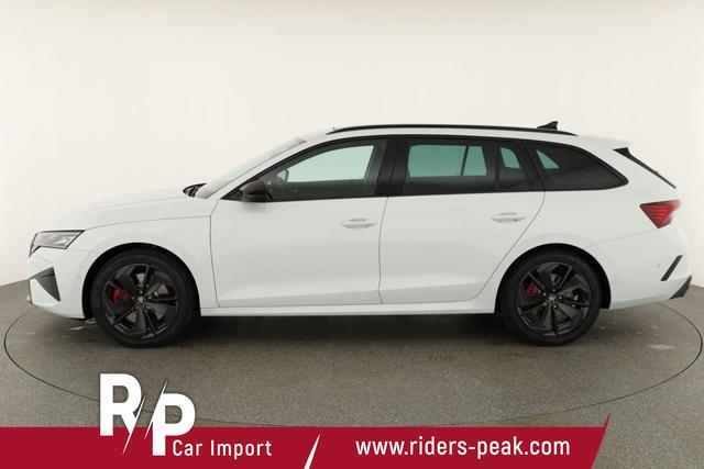 Skoda Octavia Combi 2.0 TSI 195 kW RS DSG, Pano, Standheizung, AHK, Navi, Matrix, Canton, Side, Winter, 5 J.-Garantie 