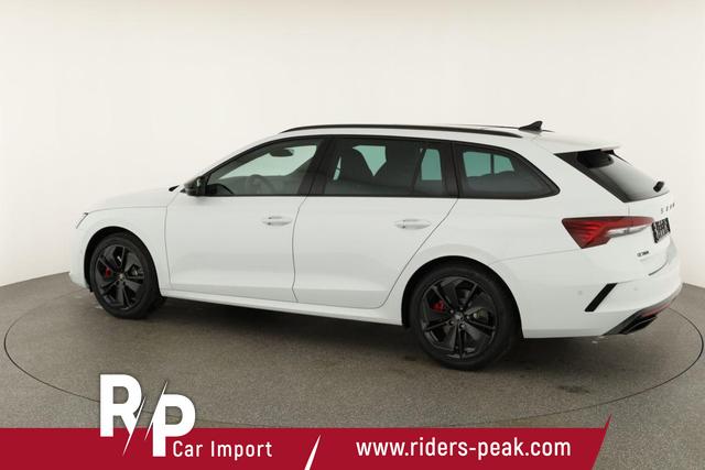 Skoda Octavia Combi 2.0 TSI 195 kW RS DSG, Pano, Standheizung, AHK, Navi, Matrix, Canton, Side, Winter, 5 J.-Garantie 