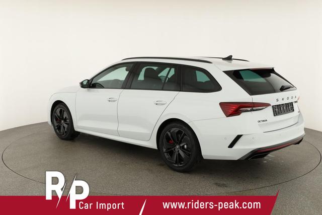 Skoda Octavia Combi 2.0 TSI 195 kW RS DSG, Pano, Standheizung, AHK, Navi, Matrix, Canton, Side, Winter, 5 J.-Garantie 