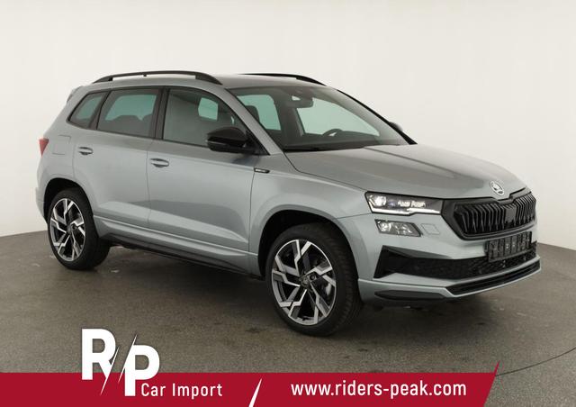 Skoda Karoq - Sportline 4x4 2.0 TSI DSG Sportline, Pano, AHK, Navi, Matrix, Side, Winter, 5 J.-Garantie