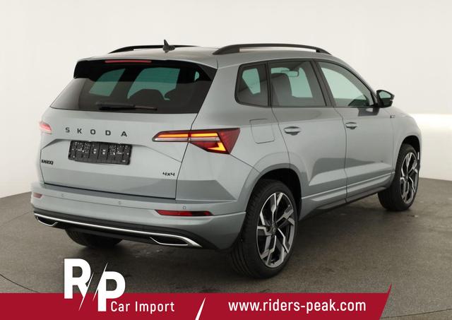 Skoda Karoq Sportline 4x4 2.0 TSI DSG Sportline, Pano, AHK, Navi, Matrix, Side, Winter, 5 J.-Garantie 