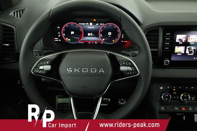 Skoda Karoq Sportline 4x4 2.0 TSI DSG Sportline, Pano, AHK, Navi, Matrix, Side, Winter, 5 J.-Garantie 