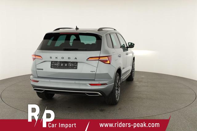 Skoda Karoq Sportline 4x4 2.0 TSI DSG Sportline, Pano, AHK, Navi, Matrix, Side, Winter, 5 J.-Garantie 