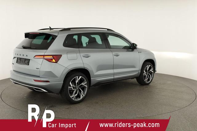 Skoda Karoq Sportline 4x4 2.0 TSI DSG Sportline, Pano, AHK, Navi, Matrix, Side, Winter, 5 J.-Garantie 
