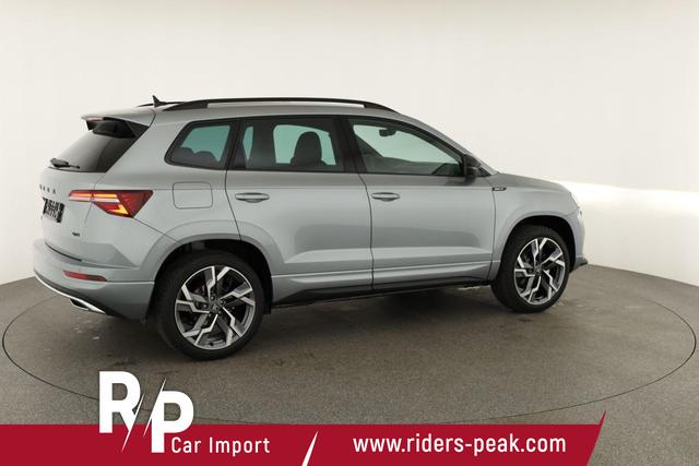 Skoda Karoq Sportline 4x4 2.0 TSI DSG Sportline, Pano, AHK, Navi, Matrix, Side, Winter, 5 J.-Garantie 