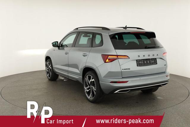 Skoda Karoq Sportline 4x4 2.0 TSI DSG Sportline, Pano, AHK, Navi, Matrix, Side, Winter, 5 J.-Garantie 