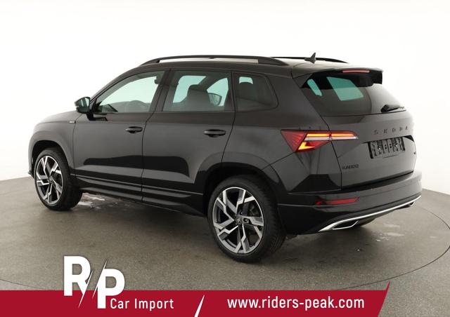 Skoda Karoq Sportline 4x4 2.0 TSI DSG Sportline, Pano, AHK, Navi, Matrix, Side, Winter, 5 J.-Garantie 
