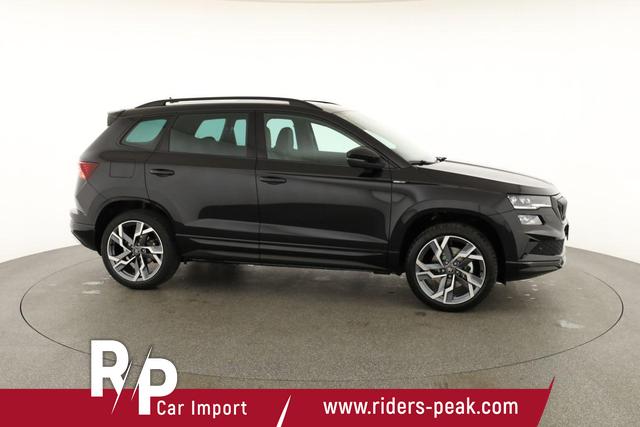 Skoda Karoq Sportline 4x4 2.0 TSI DSG Sportline, Pano, AHK, Navi, Matrix, Side, Winter, 5 J.-Garantie 