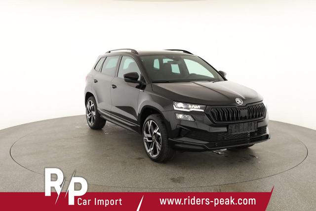 Skoda Karoq Sportline 4x4 2.0 TSI DSG Sportline, Pano, AHK, Navi, Matrix, Side, Winter, 5 J.-Garantie 