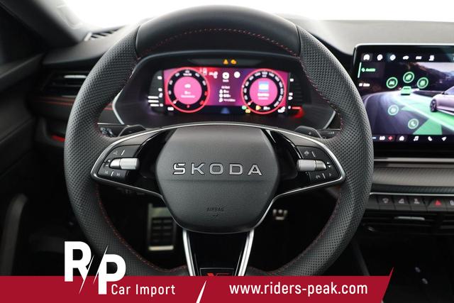Skoda Octavia Combi 2.0 TSI 195 kW RS DSG, Pano, Standheizung, AHK, Navi, Matrix, Sound, Side, Winter, 5 J.-Garantie 