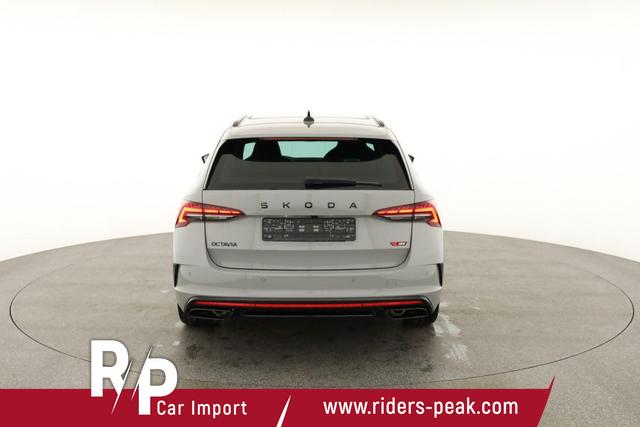 Skoda Octavia Combi 2.0 TSI 195 kW RS DSG, Pano, Standheizung, AHK, Navi, Matrix, Sound, Side, Winter, 5 J.-Garantie 
