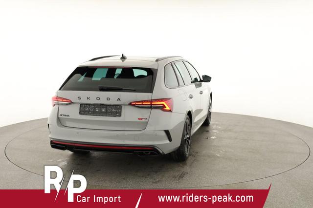Skoda Octavia Combi 2.0 TSI 195 kW RS DSG, Pano, Standheizung, AHK, Navi, Matrix, Sound, Side, Winter, 5 J.-Garantie 