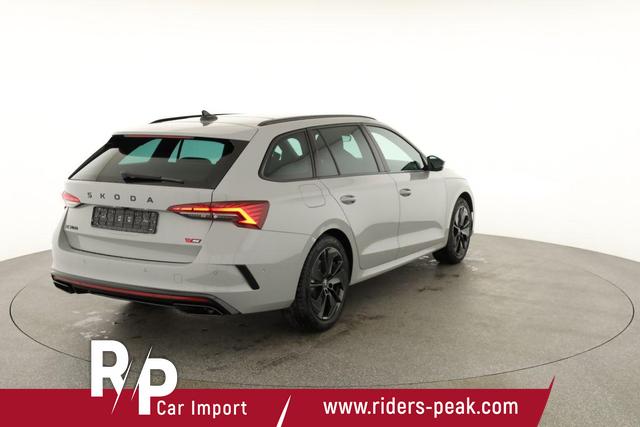Skoda Octavia Combi 2.0 TSI 195 kW RS DSG, Pano, Standheizung, AHK, Navi, Matrix, Sound, Side, Winter, 5 J.-Garantie 