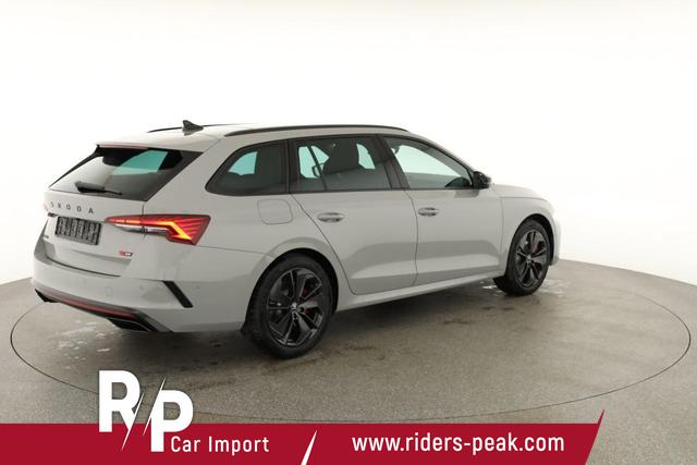 Skoda Octavia Combi 2.0 TSI 195 kW RS DSG, Pano, Standheizung, AHK, Navi, Matrix, Sound, Side, Winter, 5 J.-Garantie 