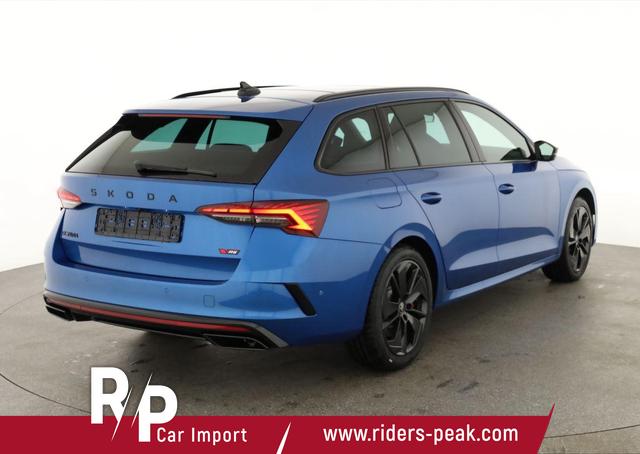 Skoda Octavia Combi 2.0 TSI 195 kW RS DSG, Pano, Standheizung, AHK, Navi, Matrix, Canton, Side, Winter, 5 J.-Garantie 