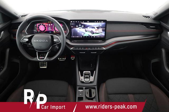 Skoda Octavia Combi 2.0 TSI 195 kW RS DSG, Pano, Standheizung, AHK, Navi, Matrix, Canton, Side, Winter, 5 J.-Garantie 