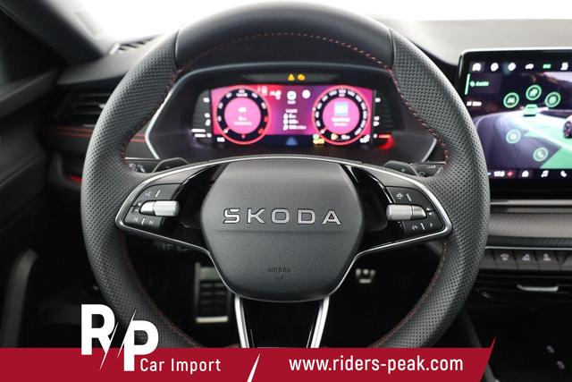 Skoda Octavia Combi 2.0 TSI 195 kW RS DSG, Pano, Standheizung, AHK, Navi, Matrix, Canton, Side, Winter, 5 J.-Garantie 