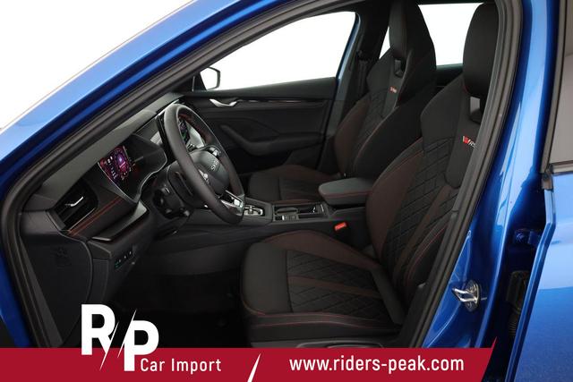 Skoda Octavia Combi 2.0 TSI 195 kW RS DSG, Pano, Standheizung, AHK, Navi, Matrix, Canton, Side, Winter, 5 J.-Garantie 