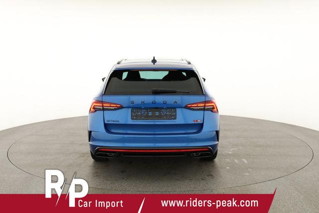 Skoda Octavia Combi 2.0 TSI 195 kW RS DSG, Pano, Standheizung, AHK, Navi, Matrix, Canton, Side, Winter, 5 J.-Garantie 