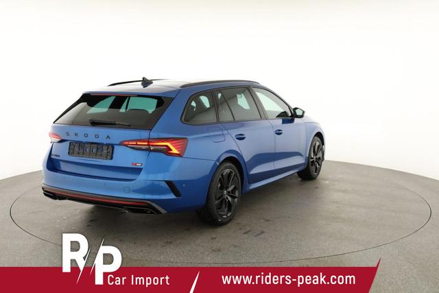 Skoda Octavia Combi 2.0 TSI 195 kW RS DSG, Pano, Standheizung, AHK, Navi, Matrix, Canton, Side, Winter, 5 J.-Garantie 