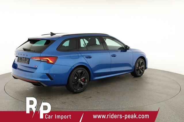 Skoda Octavia Combi 2.0 TSI 195 kW RS DSG, Pano, Standheizung, AHK, Navi, Matrix, Canton, Side, Winter, 5 J.-Garantie 