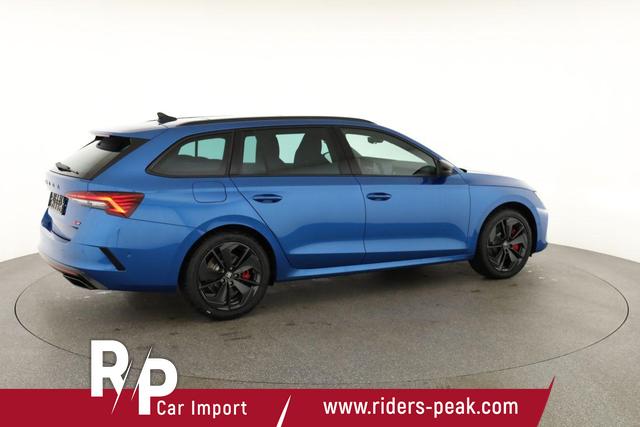 Skoda Octavia Combi 2.0 TSI 195 kW RS DSG, Pano, Standheizung, AHK, Navi, Matrix, Canton, Side, Winter, 5 J.-Garantie 