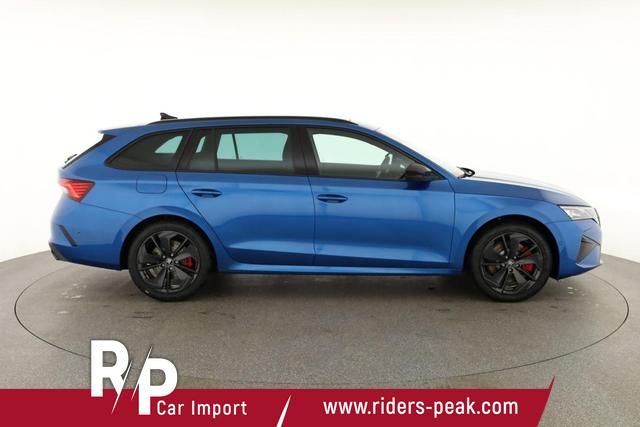Skoda Octavia Combi 2.0 TSI 195 kW RS DSG, Pano, Standheizung, AHK, Navi, Matrix, Canton, Side, Winter, 5 J.-Garantie 