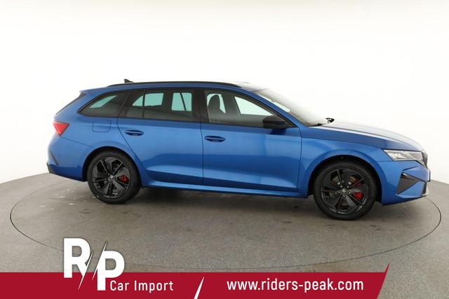 Skoda Octavia Combi 2.0 TSI 195 kW RS DSG, Pano, Standheizung, AHK, Navi, Matrix, Canton, Side, Winter, 5 J.-Garantie 