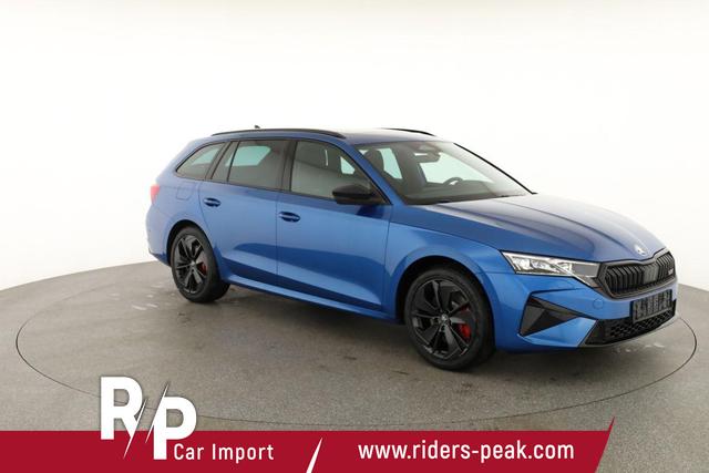 Skoda Octavia Combi 2.0 TSI 195 kW RS DSG, Pano, Standheizung, AHK, Navi, Matrix, Canton, Side, Winter, 5 J.-Garantie 