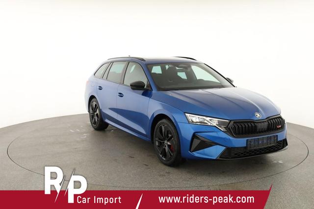 Skoda Octavia Combi 2.0 TSI 195 kW RS DSG, Pano, Standheizung, AHK, Navi, Matrix, Canton, Side, Winter, 5 J.-Garantie 