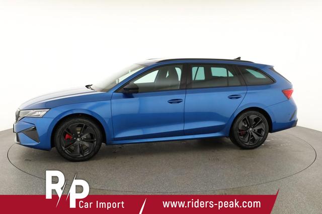 Skoda Octavia Combi 2.0 TSI 195 kW RS DSG, Pano, Standheizung, AHK, Navi, Matrix, Canton, Side, Winter, 5 J.-Garantie 