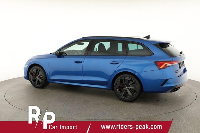 Skoda Octavia Combi 2.0 TSI 195 kW RS DSG, Pano, Standheizung, AHK, Navi, Matrix, Canton, Side, Winter, 5 J.-Garantie 