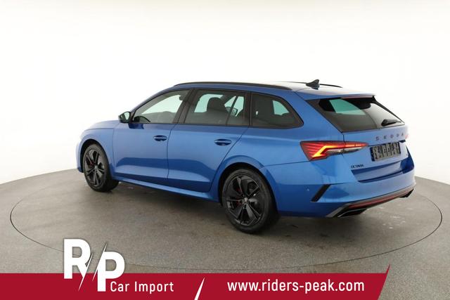 Skoda Octavia Combi 2.0 TSI 195 kW RS DSG, Pano, Standheizung, AHK, Navi, Matrix, Canton, Side, Winter, 5 J.-Garantie 