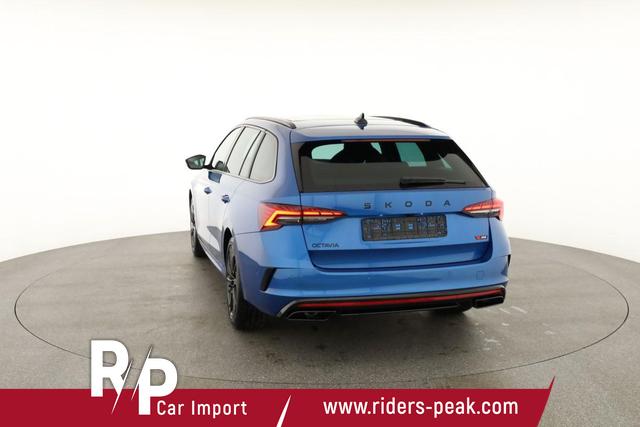 Skoda Octavia Combi 2.0 TSI 195 kW RS DSG, Pano, Standheizung, AHK, Navi, Matrix, Canton, Side, Winter, 5 J.-Garantie 