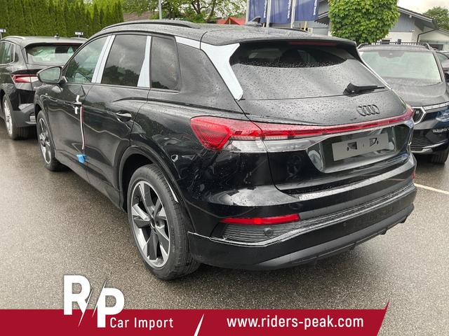 Audi Q4 e-tron 45 basis quattro S-LINE quattro, AHK, Navi, Matrix, Side, Kamera, el. Klappe, Winter. 20-Zoll 