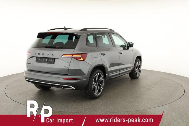Skoda Karoq Sportline 4x4 2.0 TSI DSG Sportline, AHK, Navi, Matrix, Side, Winter, 5 J.-Garantie 