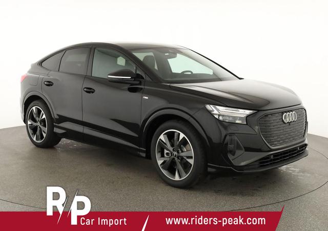 Audi Q4 Sportback e-tron - 45 S-LINE quattro, AHK, Navi, Matrix, Komfort, Side, Kamera, el. Klappe, Winter, 20-Zoll