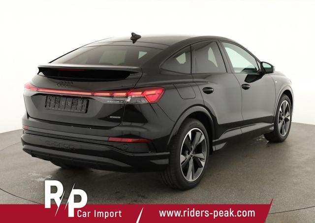 Audi Q4 Sportback e-tron 45 S-LINE quattro, AHK, Navi, Matrix, Komfort, Side, Kamera, el. Klappe, Winter, 20-Zoll 