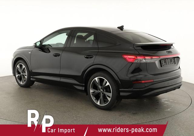 Audi Q4 Sportback e-tron 45 S-LINE quattro, AHK, Navi, Matrix, Komfort, Side, Kamera, el. Klappe, Winter, 20-Zoll 