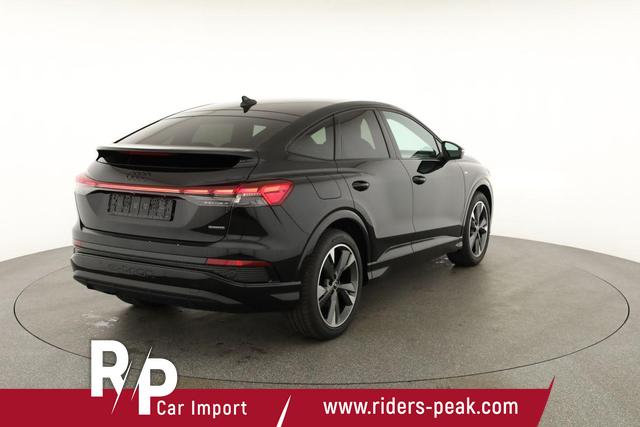 Audi Q4 Sportback e-tron 45 S-LINE quattro, AHK, Navi, Matrix, Komfort, Side, Kamera, el. Klappe, Winter, 20-Zoll 