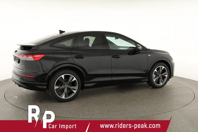 Audi Q4 Sportback e-tron 45 S-LINE quattro, AHK, Navi, Matrix, Komfort, Side, Kamera, el. Klappe, Winter, 20-Zoll 