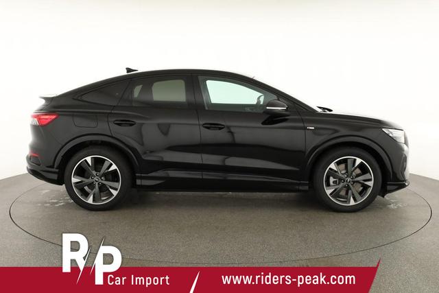 Audi Q4 Sportback e-tron 45 S-LINE quattro, AHK, Navi, Matrix, Komfort, Side, Kamera, el. Klappe, Winter, 20-Zoll 