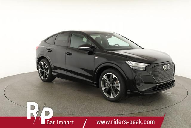 Audi Q4 Sportback e-tron 45 S-LINE quattro, AHK, Navi, Matrix, Komfort, Side, Kamera, el. Klappe, Winter, 20-Zoll 
