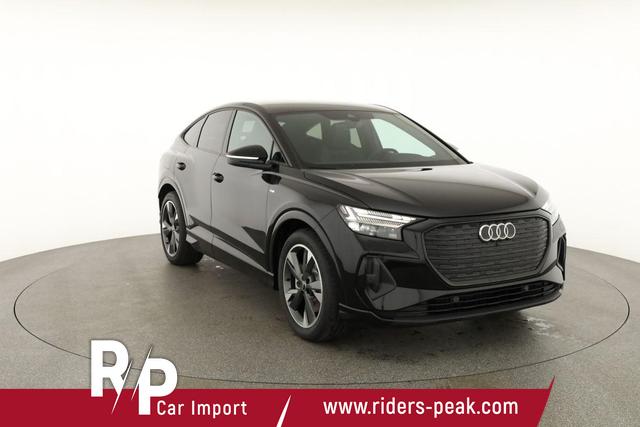 Audi Q4 Sportback e-tron 45 S-LINE quattro, AHK, Navi, Matrix, Komfort, Side, Kamera, el. Klappe, Winter, 20-Zoll 